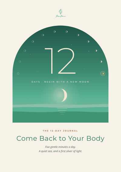Cover of the free FlowFlow 12-day body awareness journal